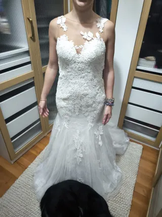 Vestido de Novia Aire Barcelona Talla 34-36