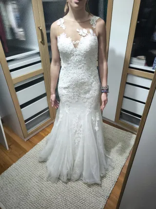 Vestido de Novia Aire Barcelona Talla 34-36