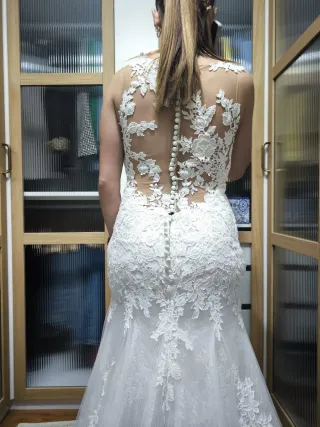 Vestido de Novia Aire Barcelona Talla 34-36