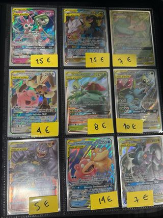 Cartas Pokemon