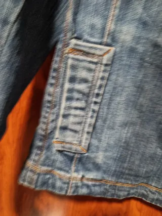 Cazadora vaquera Blanco Jeans Talla XS