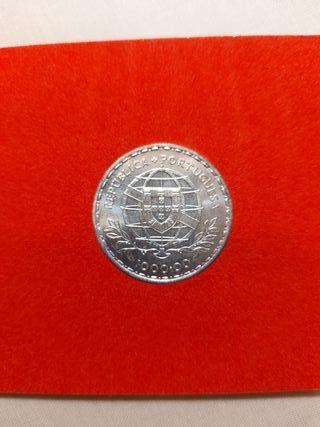 Moeda 1000 escudos 1981 prata BNC Camões