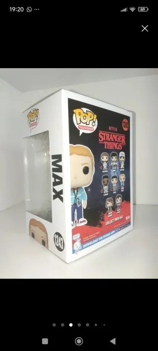 Funko Pop! Max 1243 Stranger Things serie  Netflix