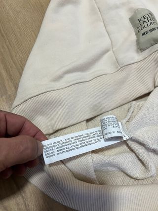 Sudadera Zara Keith Haring Talla M Crema