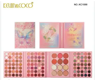Paleta de sombras KEVIN&COCO 117 colores