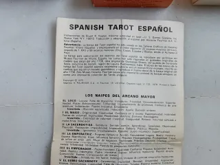 Tarot Español Fournier Completo