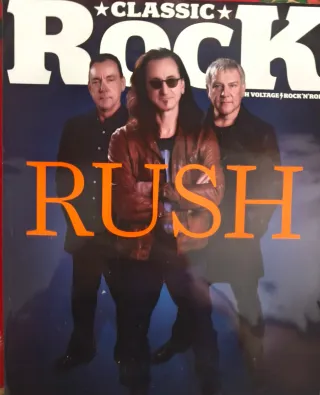 Classic rock ed inglesa esp Rush CD+libreto
