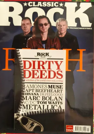 Classic rock ed inglesa esp Rush CD+libreto