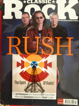 Classic rock ed inglesa esp Rush CD+libreto