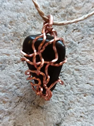 Amuleto Colgante Ónix Negro