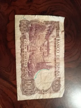 Billete 100 pesetas Banco de España