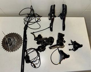 Grupo Campagnolo Super Record EPS 12v Disco