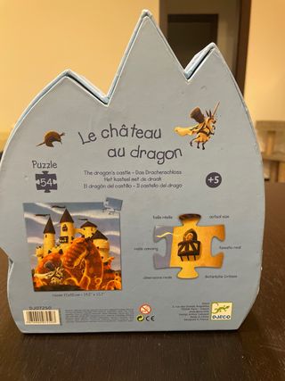 Puzzle Djeco Castello del Drago 54 pezzi