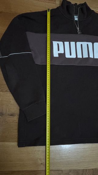 Sudadera Puma Cuello Alto Marrón