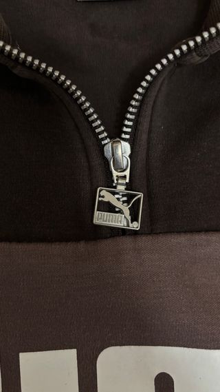 Sudadera Puma Cuello Alto Marrón