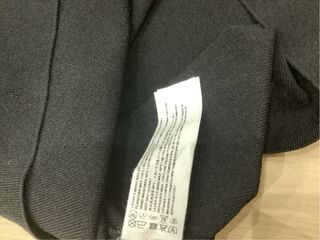 Jersey Adolfo Domínguez Negro Manga Campana