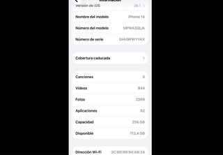 iPhone 14 256GB Negro
