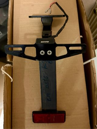 Portamatriculas Koso para moto