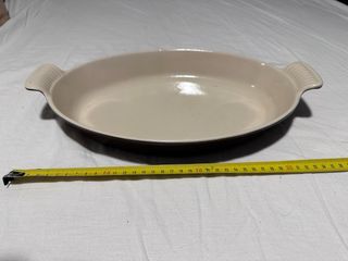 Bandeja horno Le Creuset beige/marrón