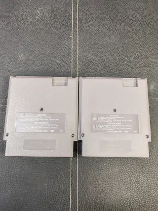 Juegos Nintendo NES Ice Climber y Mach Rider