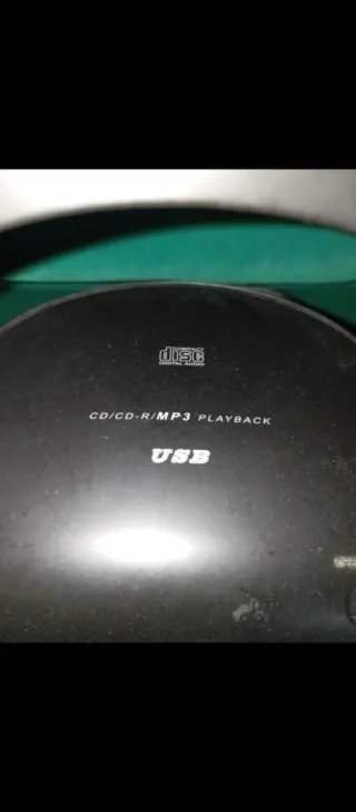 Radio CD USB iPod MP3 Sunstech Negra