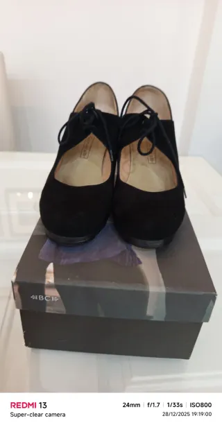Zapatos de Flamenco Begoña Cervera Negros