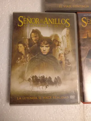 Trilogía El Señor de los Anillos DVD