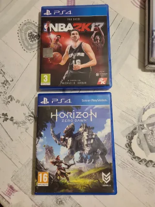 Juegos PS4: NBA 2K17 y Horizon Zero Dawn