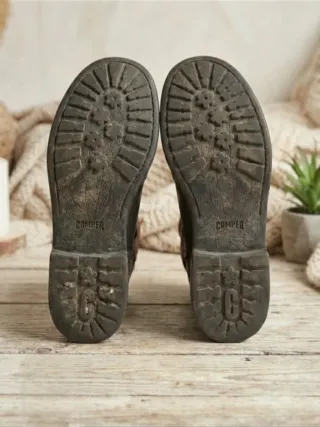 Botas Camper Piel Marrón Talla 38