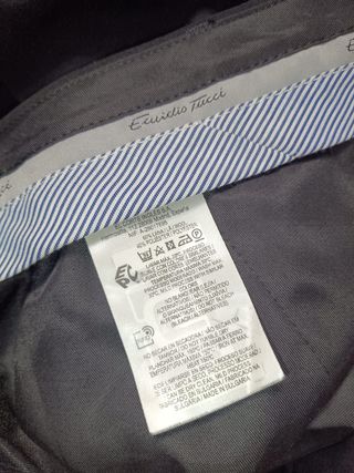 Traje Negro Emilio Tucci y Shein Talla XXL