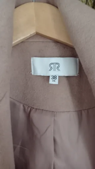 Abrigo La Redoute color beige