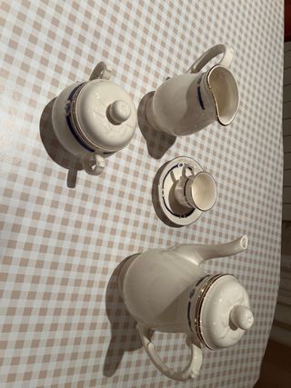 Juego Café San Claudio Victoria Viena Cobalto