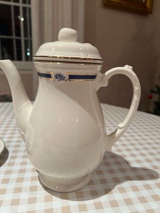 Juego Café San Claudio Victoria Viena Cobalto