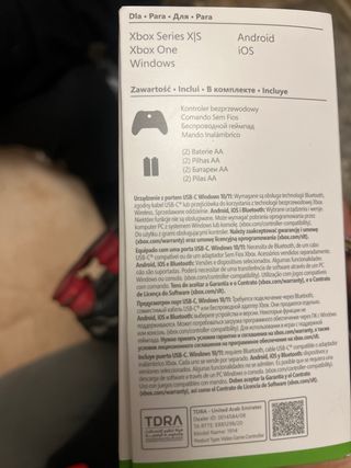 Mando Xbox Carbon Black Bluetooth