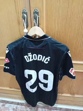 CAMISETA FUTBOL ALMERIA JUGADOR DZODIC PLAY USSED.