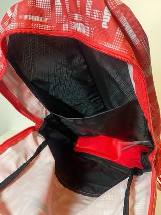 Mochila Puma Roja y Blanca