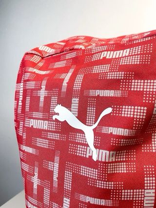 Mochila Puma Roja y Blanca
