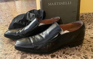 Zapatos Martinelli Piel Negros T45