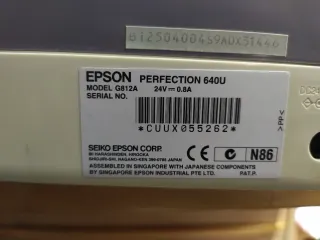 Scanner Epson Perfection 640U
