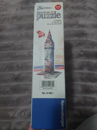 Puzzle 3D Ravensburger Big Ben London