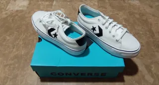 Converse Plataforma Talla 41 Blancas