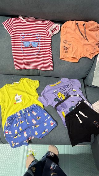 Lote Ropa Bebé Niño 9-12 Meses Primavera