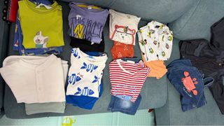 Lote Ropa Bebé Niño 9-12 Meses Primavera