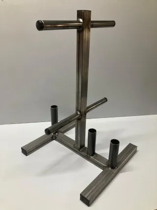 Soporte Discos de Pesas y Barras 28 mm Decathlon