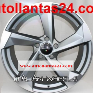 189 Juego 4 llantas audi varios tamaños