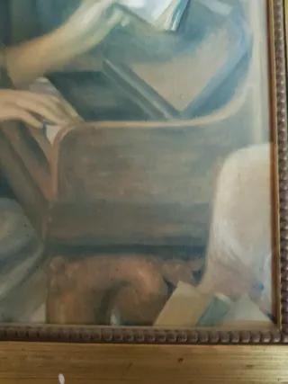 Cuadro antiguo copia Renoir