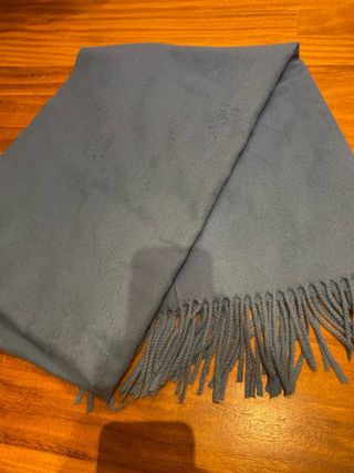 Bufanda azul
