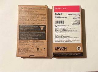 Tinta Epson T6123 Magenta