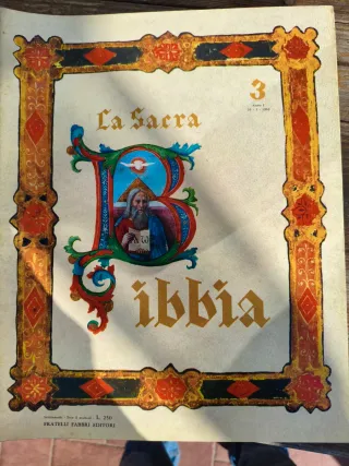 La sacra bibbia
