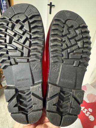 Stivaletti Minnie Rossi Glitter